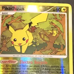Pikachu 94/123 Reverse Holo Mysterious Treasures 2007 Pokemon Card - Image 3