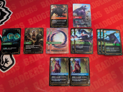 LOT OF 44 RIFTBOUND PLAYING CARDS (ORIGINS/SPIRITFORGED) AND 3X RUMBLE STARTERS - Image 2