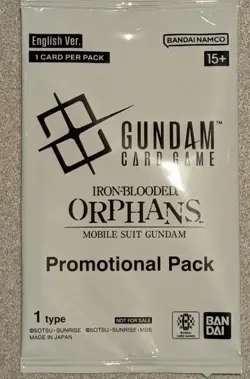 Gundam Card Game EX Base Promo EXBP-011 Iron-Blooded Orphans English - Image 2