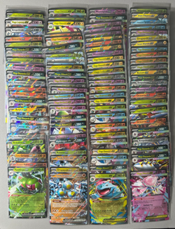 Pokemon Mega Evolution Phantasmal Flames Prismatic etc 100 card EX lot NO PROMOS - Image 1