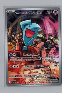 Team Rocket's Wobbuffet Promo SV: Scarlet & Violet Promo Cards 203 NM - Image 1