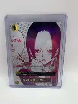 Bandai You'll Frighten Me... Event Card OP14-118 Seven Warlords One Piece CCG - Image 1