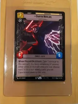 Star Wars Unlimited Darth Nihilus Legendary Card Secrets Of Power 244/264 - Image 1