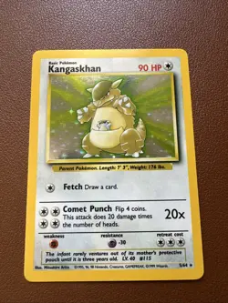 Kangaskhan - 5/64 - Jungle Unlimited - WOTC - No Symbol Error - Pokemon Card - Image 1