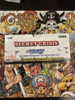 Digimon Card Game Secret Crisis (BT-17) Booster Box Sealed - Image 2