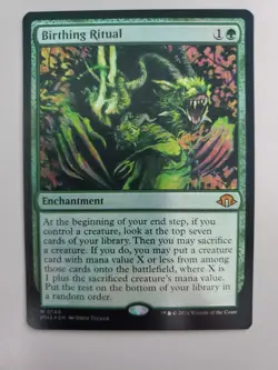 MTG Birthing Ritual Modern Horizons 3 146 Foil Mythic - Image 1