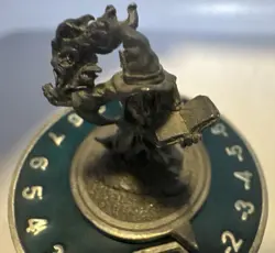 Mage Life Counter Reaper Metal w/ Flame 1995 MTG TCG CCG Magic the Gathering - Image 3