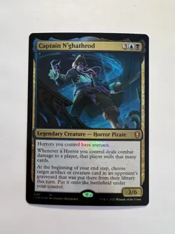 Captain N'ghathrod - FOIL - MTG Commander Legends: Battle for Baldur's Gate - NM - Image 1