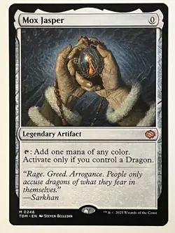 Mox Jasper Tarkir: Dragonstorm Non-Foil MTG NM - Image 1