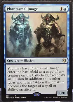 Phantasmal Image #89 Commander: Adventures in the Forgotten Realms Regular Rare - Image 1