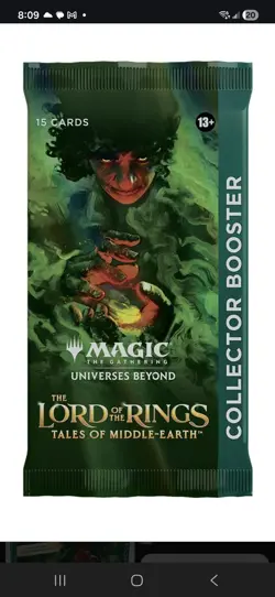 Magic The Gathering MTG The Lord of the Rings - Collector Booster Pack NM The Lo - Image 1