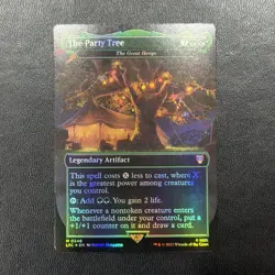 The Party Tree - The Great Henge #348 (Foil) NM Lord of the Rings LTC Magic MTG - Image 1