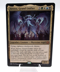 Magic the Gathering Atraxa, Grand Unifier Phyrexia: All Will Be One Regular LP - Image 1