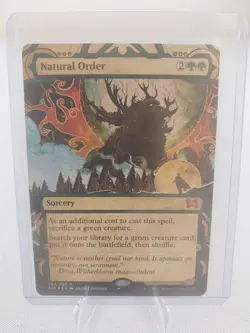 MTG Magic Natural Order (foil etched) Strixhaven Mystical Archives NM - Image 1