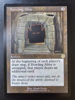 Howling Mine Retro Frame Rare 20 - Image 1