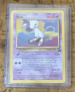 Pokemon TCG Mew #8 Black Star Promo Non-Holo Vintage - Image 1