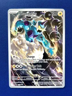 Thundurus - Black Bolt Promo Full Art Pokemon Card 209 NM - Image 1