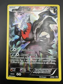 Darkrai XY114 Pokemon Black Star Promo Full Art Holo 2016 - Image 3