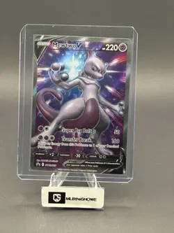 Mewtwo V Pokemon Sword & Shield Promo SWSH229 Promo Holofoil Near Mint - Image 1