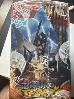 Pokemon TCG Scarlet & Violet Surging Sparks Booster Box Factory Sealed - Image 5