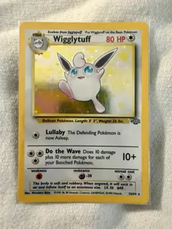LP Wigglytuff (1999) 16/64 Jungle Holo | Pokemon TCG - Image 1