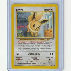 Eevee Pokemon Card Neo Discovery Uncommon TCG Card 38/75 - Image 1