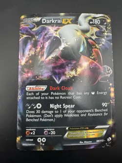 Darkrai EX 88/113 Pokemon Legendary Treasures Ultra Rare Holo - Image 3