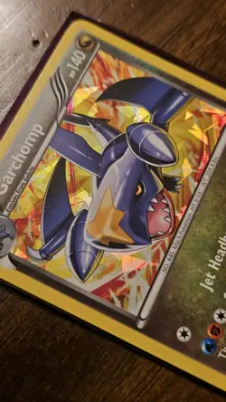 Pokemon TCG Garchomp 091/124 Deck Exclusives Cracked Ice Holo Stage 2 Dragon 14… - Image 4