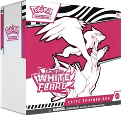 Pokemon Scarlet & Violet Elite Trainer Box White Flare ETB New Factory Sealed - Image 1