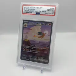 2023 Pokemon English-151 Special Illustration Rare #199 CHARIZARD ex PSA 10 - Image 2