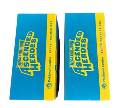Ascended Heroes Pokemon Center Exclusive ETB x2 IN HAND - Image 2