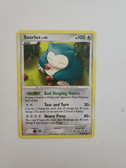 Snorlax 81/111 Rising Rivals Regular (Pokemon TGC) LP - Image 1