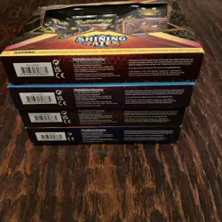 Pokemon TCG Shining Fates Mad Party Pin Collections Set of 4 Factory Sealed - Image 5