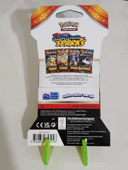 Pokemon Scarlet & Violet Surging Sparks Sleeved Booster Pack – Sealed 820650853258 - Image 2