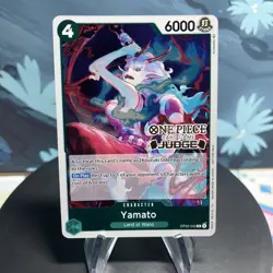 One Piece Yamato OP02-042 Judge Stamped Promo Holo NM - Image 1