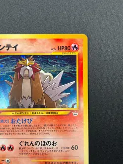 [NM] Entei Pokemon Card Japanese No.244 Neo 3 Revelation 2000 Vintage Holo 15F20 - Image 5