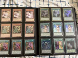 Yugioh TCG Binder Card Lot - 200+ Cards - Mix of Staples, Handtraps, Extra Deck - Image 1