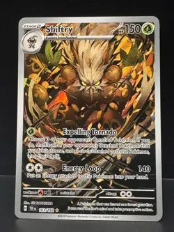 Shiftry Illustration Rare SV05: Temporal Forces 163/162 Pokemon Card - Image 1