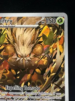 Shiftry Illustration Rare SV05: Temporal Forces 163/162 Pokemon Card - Image 3