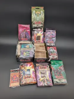 Unsearched Collection !!! YuGiOh Vintage Card Lot Barn Find, Dust included. - Image 1