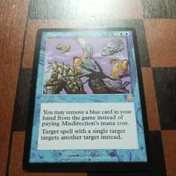 Mtg Misdirection LP/NM Mercadian Masques Blue Rare Magic Card Pre Modern - Image 2