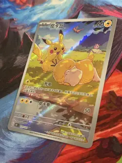 2025 Pokemon Card TCG Chinese exclusive Pikachu Psyduck AR 171/151 151C NM #1 - Image 2