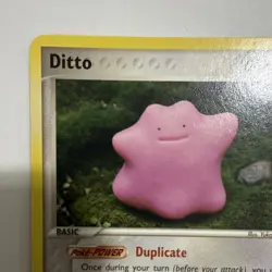 Pokemon Ditto 35/113 EX Delta Species Regular Rare Basic 60HP Card 2005 NM - Image 4