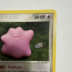 Pokemon Ditto 35/113 EX Delta Species Regular Rare Basic 60HP Card 2005 NM - Image 5
