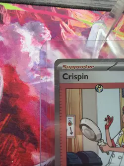 Pokemon TCG Crispin Trainer Prismatic Evolutions Card 171/131 Full Art - Image 3
