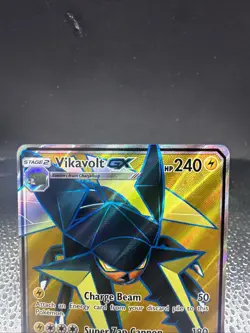 Vikavolt GX - 134/145 - Pokemon Guardians Rising Sun & Moon Ultra Rare Card NM - Image 3