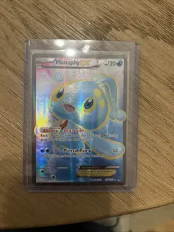 Pokemon TCG Manaphy EX Full Art Ultra Rare Card 116/122 XY Breakpoint NM - Image 1