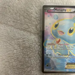 Pokemon TCG Manaphy EX Full Art Ultra Rare Card 116/122 XY Breakpoint NM - Image 4
