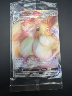 Eevee VMAX SWSH087 SWSH: Sword & Shield Holo Sealed Promo Pokemon Card - Image 1