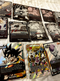 Dragon Ball Fusion World Manga cards LOT Goku,Frieza, Ginyu,Gotenks HOLO - Image 5